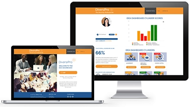 IDEA Dashboard web app mockup